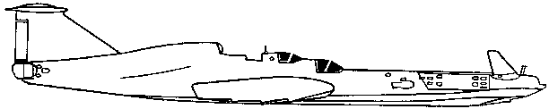 Схема экраноплана СМ-4