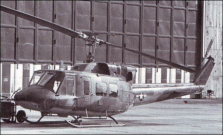 UH-1N belonging to 58th MAS at Ramstein in September 1974.