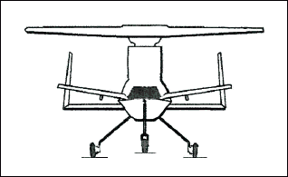 General arrangement of the Boeing �-50� Dragonfly demonstrator