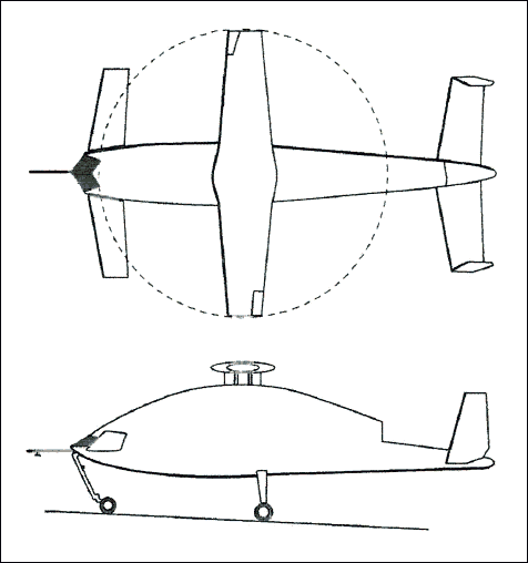 General arrangement of the Boeing �-�0� Dragonfly demonstrator