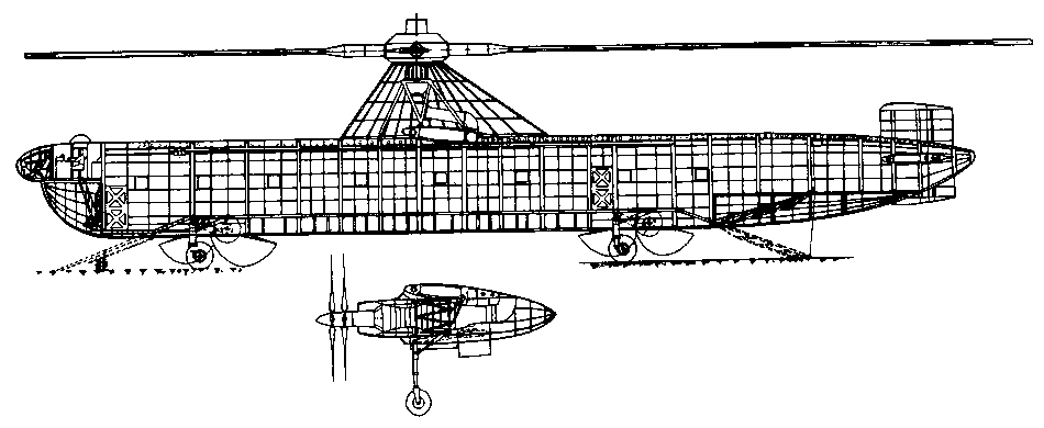 Heavy transport convertiplane project