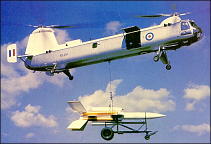 Bristol Belvedere HC.1 hauling a Bloodhound missile