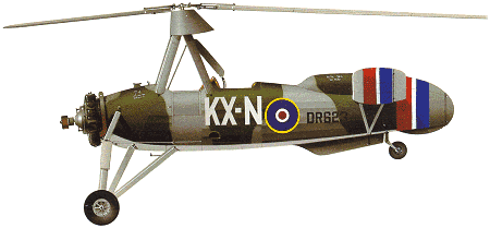 Cierva Avro Rota Mk.I Королевских ВВС