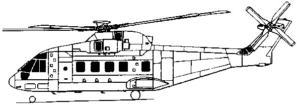 Пассажирский вертолет EH-101