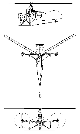 Рисунок автожира Fl.185