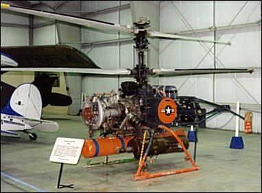 Модель беспилотного вертолета Gyrodyne QH-50