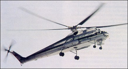 Вертолет ОКБ Миля Ми-10К - история разработки фотографии чертежи  технические данные