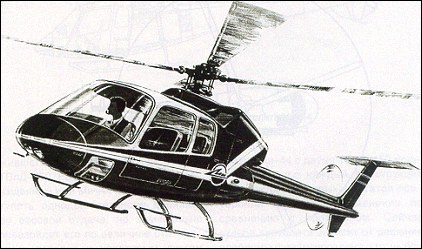 Рисунок вертолета Ми-44 в окончательном варианте компоновки