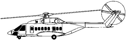 Проект вертолета Ми-58