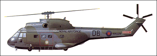 british puma helicopter