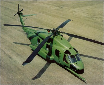 Макет вертолета Sikorsky S-92