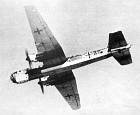 An He 177A-5 of III/K.G.1 pictured flying over the eastern front during the summer of 1944. Note the non-standard two gun rear mounting; probably the weapons are of 13mm calibre