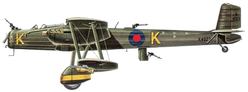 handley page heyford painting