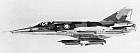 The Milan S-01 seen carrying two Sidewinder missiles, two 500-litre auxiliary fuel tanks, and eight 110kg bombs � these latter attached to the fuel tanks.
