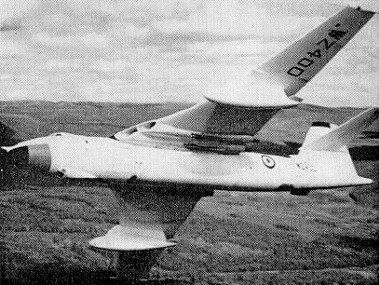 Valiant WZ400 over Goose Bay, Labrador, during the 'Snow Trip' operation in Canada.