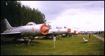 Sukhoi fighters at Monino