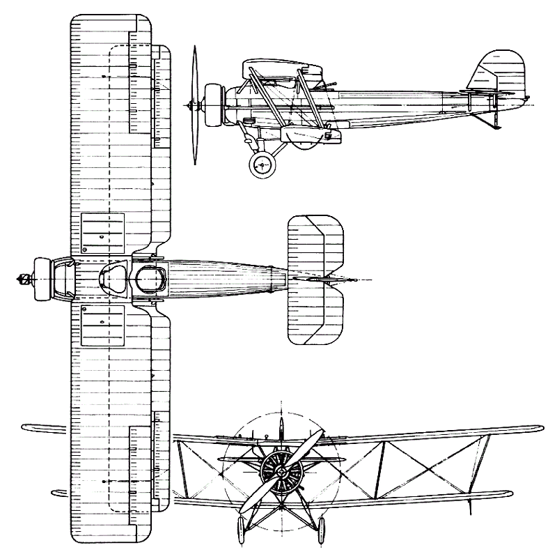 A threeview drawing 800 x 802 