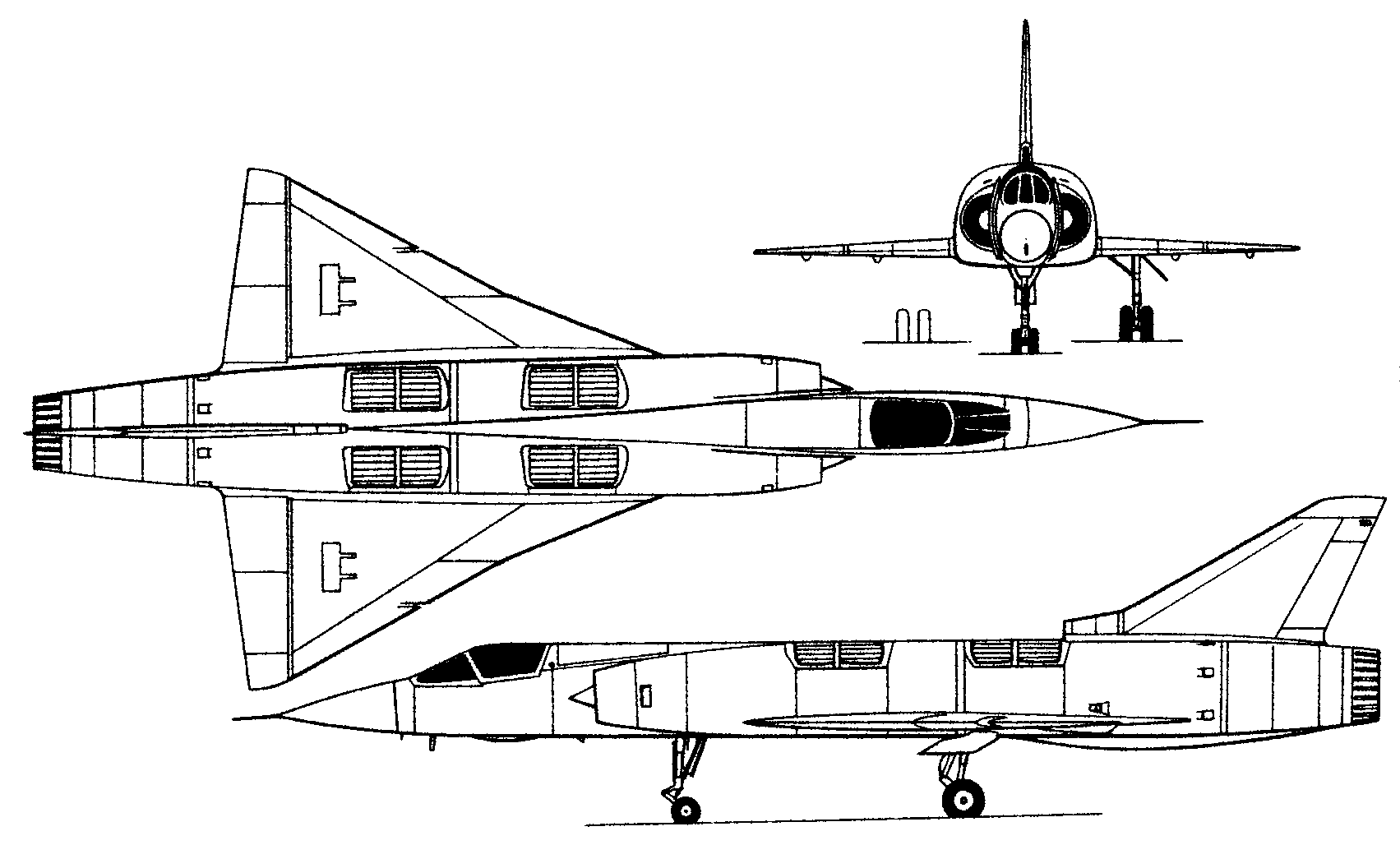 Dassault Mirage IIIV VTOL fighter