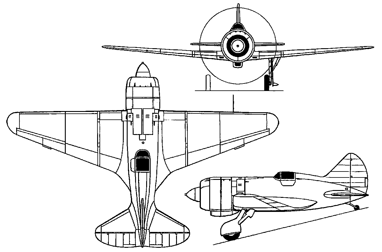 Polikarpov I 180 Fighter