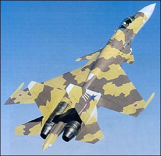 Russian Aircraft on New Russian Super Manoeuvrable Fighter Is A Further Development Of Su