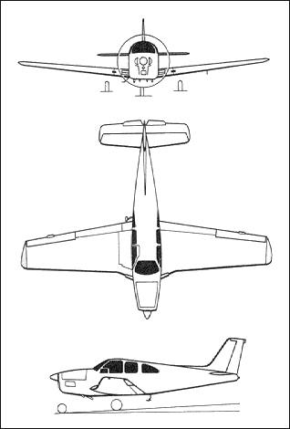 Bonanza Aircraft on Net Aircraft Beachcraft Bonanza Images 3 View Beechcraft Bonanza Jpg