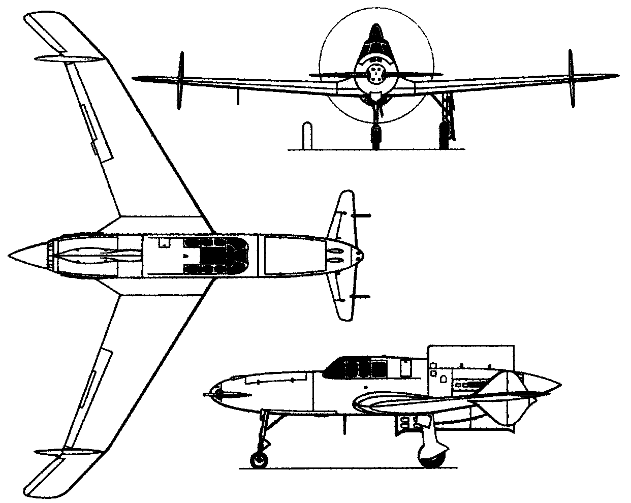 Northrop XP-56 Black Bullet - Wikipedia