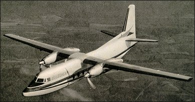 Fairchild Fh 227 Passenger Aircraft