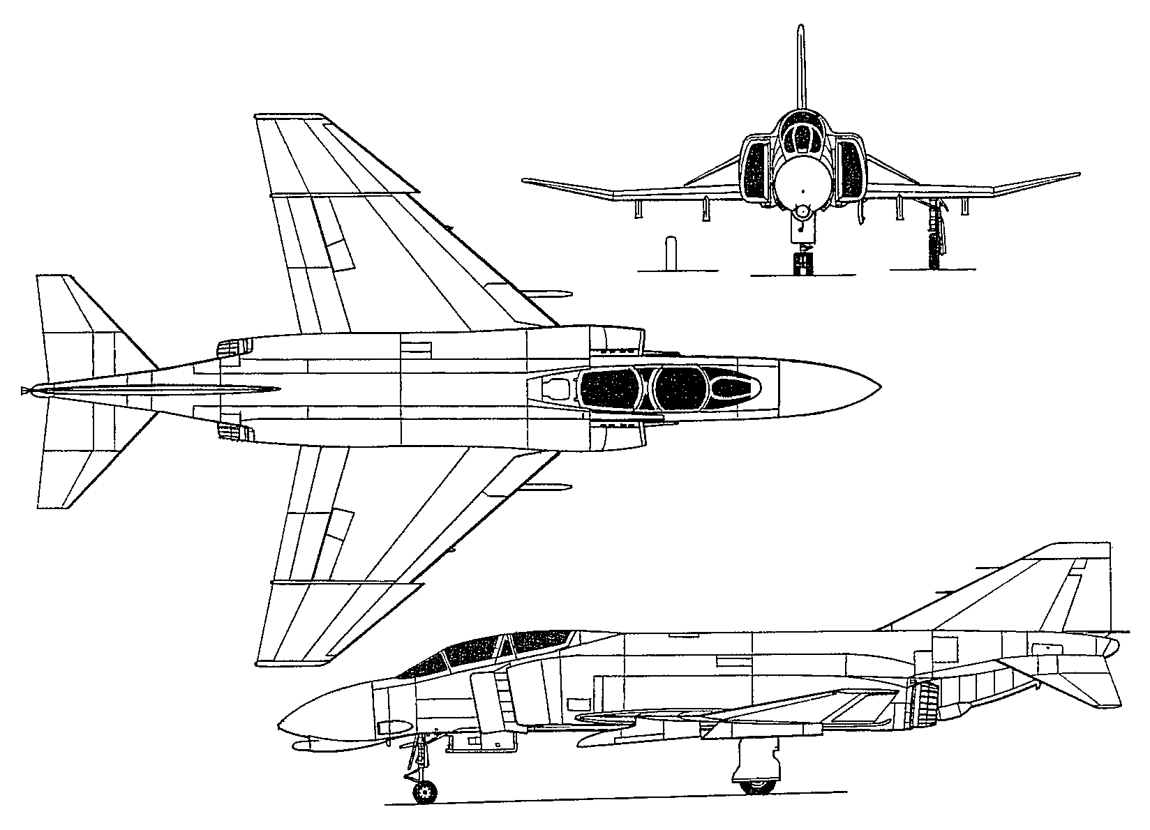 Image result for f-4s phantom blueprint