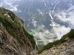 Approaching the ice caves of Eisriesenwelt