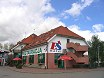 Our motel on the E67 road in Poland