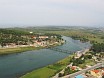 Река Бояна и Скадарское озеро. Вид с крепости Розафа