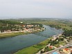 A view to the lake Shkoder from the Rosafa fortress