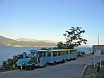 A tourist train in Prevlaka