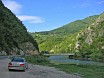 Driving through the mountains of southern Serbia