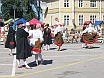 A festival by the city walls