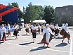 A festival by the city walls