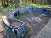 Estonia, Hiiumaa. Remains of WWII coast batteries