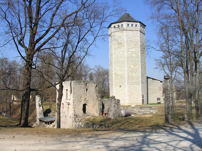Paide castle ruins