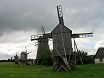 Estonia, Saaremaa. The Angla Windmills