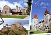 Открытка. Крепости Таллина, Раквере и Хаапсалу