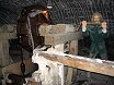 Visiting salt mines in Wieliczka