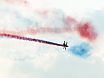 The ''Patrouille de France'' aerobatic team flying Alpha Jets