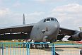 A B-52 bomber visiting the airshow