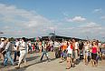 A B-52 bomber visiting the airshow