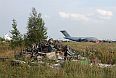 A C-17 transport visiting the airshow