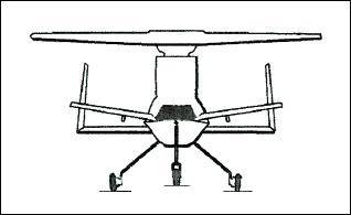 General arrangement of the Boeing Х-50А Dragonfly demonstrator