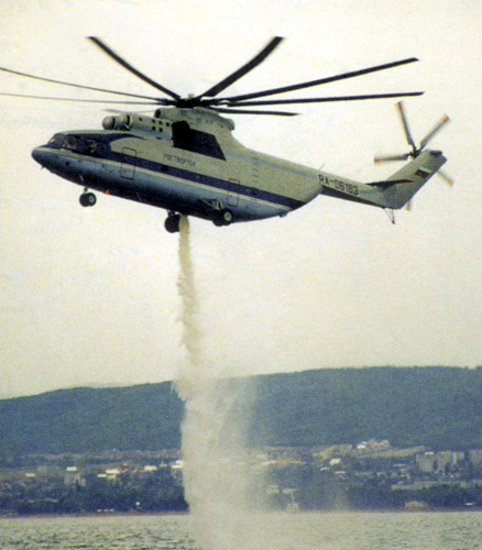 Mil Mi-26 helicopter - development history, photos, technical data