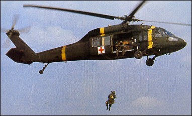 Санитарный вертолет UH-60Q