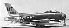 With retro-modified wings, FJ-3D2, 135809, served as a missile control aircraft with Navy Utility Squadron 3