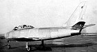 The prototype XP-86 on roll-out.